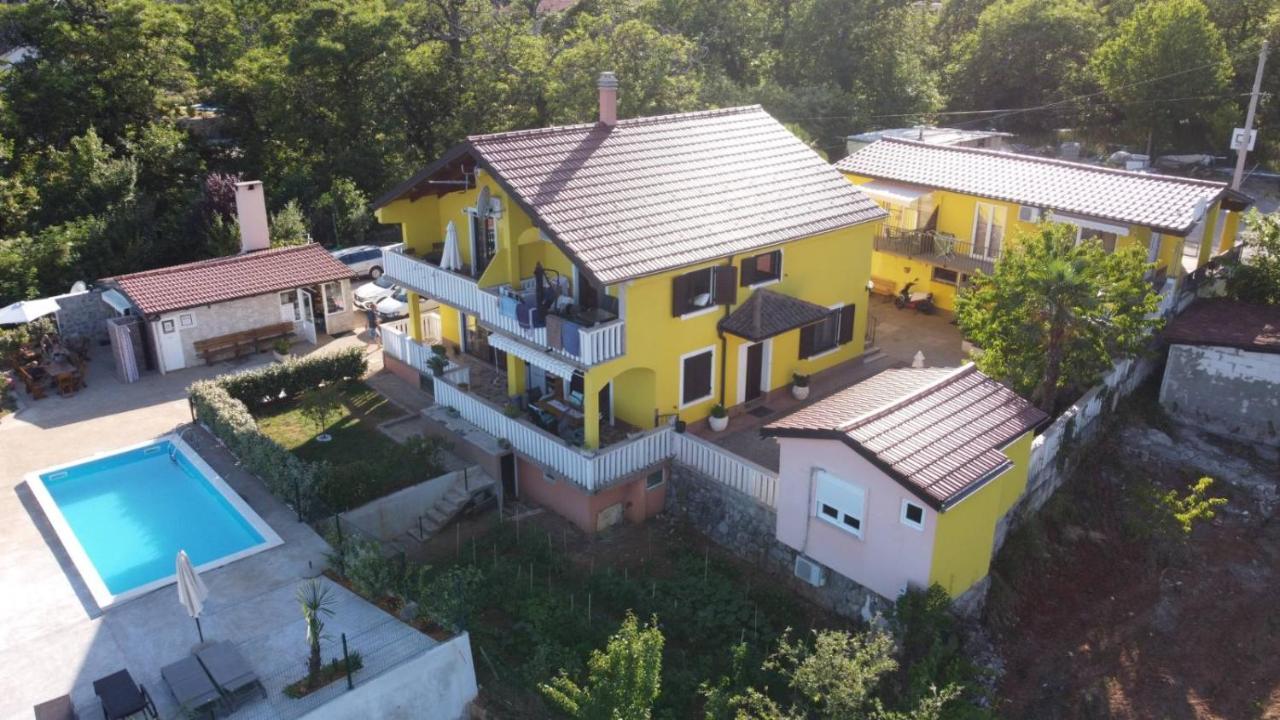 Apartments Nika With Swimming Pool And Beautiful Sea View Dobreć 외부 사진